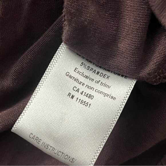 Gentle Fawn Soft Jersey Pocket T-Shirt Dress Mauve XS - Picture 7 of 8